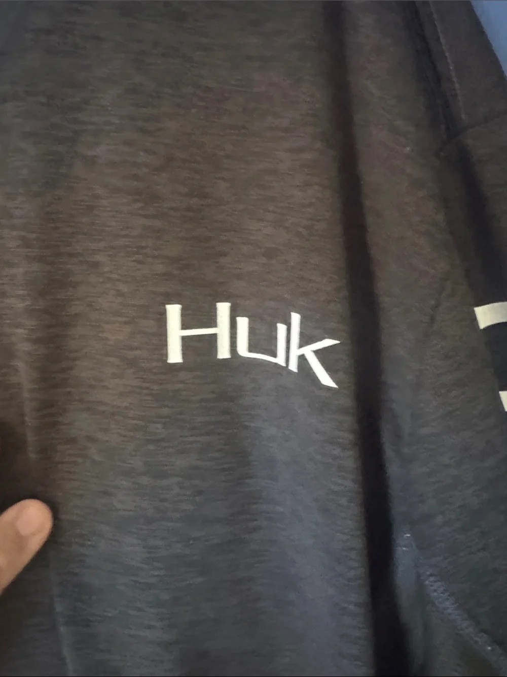 Huk Performance Long Sleeve Shirt - Black